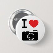 私は写真撮影を愛します 缶バッジ (正面&裏面)