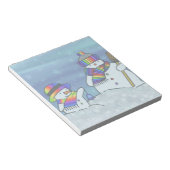 私は冬が大好き! ノートパッド (アングル)