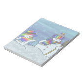 私は冬が大好き! ノートパッド (回転)