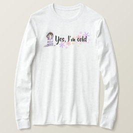 私は冷たいワイシャツです Tシャツ