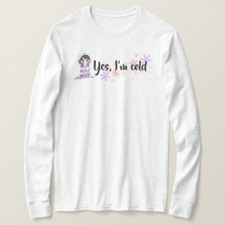 私は冷たいワイシャツです Tシャツ