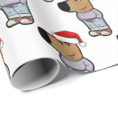 私は冷たい男のミームクリスマスおもしろい、冷たい男 ラッピングペーパー (ロールコーナー)