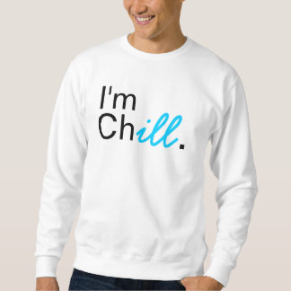 私は冷たいCrewneck.です スウェットシャツ