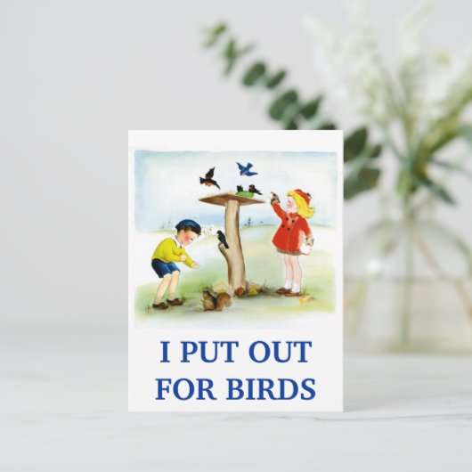 私は出した ポストカード (スタンド正面)