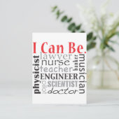 私は出来る ポストカード (スタンド正面)