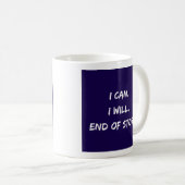 私は出来る – 私は思う – 話の終わり – Mug-A-Tude コーヒーマグカップ (正面右)