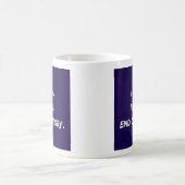 私は出来る – 私は思う – 話の終わり – Mug-A-Tude コーヒーマグカップ (中央)