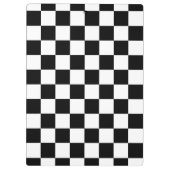 私は出血しま点検の白黒によって市松模様にされるカスタムを競争させます クリップボード (裏面)