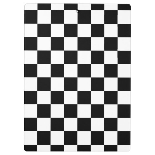 私は出血しま点検の白黒によって市松模様にされるカスタムを競争させます クリップボード (裏面)