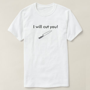 私は切ります! Tシャツ