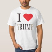 私は切札のクールなTシャツを愛します Tシャツ (正面)