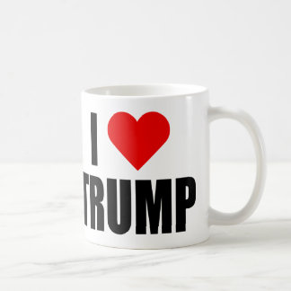 "私は切札"を愛します(右利きの) コーヒーマグカップ
