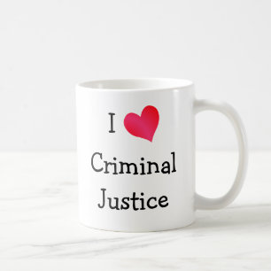 私は刑事司法が好き コーヒーマグカップ