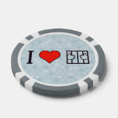 私は刑務所に入ることが大好きだ ポーカーチップ (シングル)