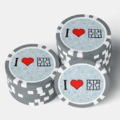私は刑務所に入ることが大好きだ ポーカーチップ (積み重ね)