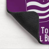 私は刑務所に行くこの旗のために死ぬつもりだった マウスパッド (コーナー)