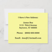 私は列車に間に合う発表の~を動かしました 案内状 (裏面)