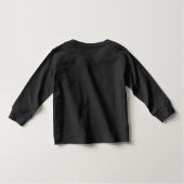 私は列車のワイシャツを愛します トドラーTシャツ (裏面)