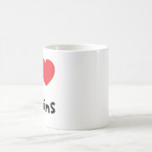 私は列車を愛します コーヒーマグカップ (中央)