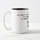 私は判断していません…私が診断している ツートーンマグカップ (左)