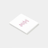 私は別の会合を生き延びました ポストイット (アングル)