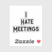 私は別の会議生き延びの引用文が嫌い シール (シート)