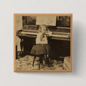 私は別の微細なヴィンテージStereoviewを練習しません 缶バッジ (正面)