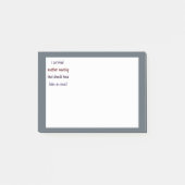 私は別生き延びの会議おもしろい引用文 ポストイット (正面)