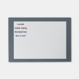 私は別生き延びの会議おもしろい引用文 ポストイット