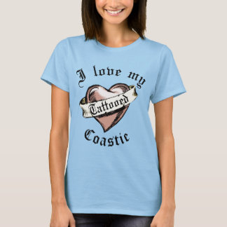 私は刺青のコスプレが大好き Tシャツ