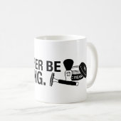 私は剃っていますコーヒー・マグを泡立たせます コーヒーマグカップ (正面右)