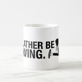 私は剃っていますコーヒー・マグを泡立たせます コーヒーマグカップ (中央)