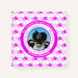 私は前向きChristian Journal ノートブック