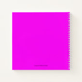 私は前向きChristian Journal ノートブック (裏面)