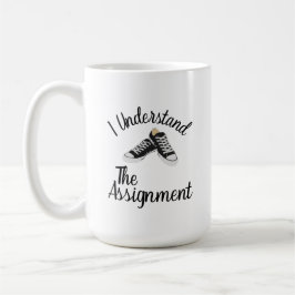 私は割り当て投票ブルーラリーギフトを理解 コーヒーマグカップ