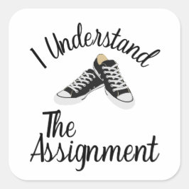 私は割り当て投票ブルーラリーギフトを理解 スクエアシール