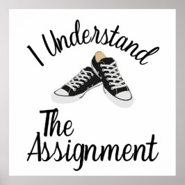 私は割り当て投票ブルーラリーギフトを理解 ポスター