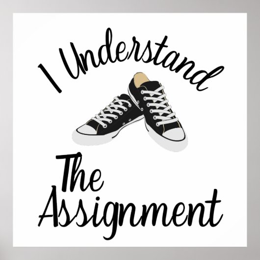 私は割り当て投票ブルーラリーギフトを理解 ポスター (正面)