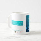 私は創作者の…感動的なコーヒー・マグです コーヒーマグカップ (正面左)