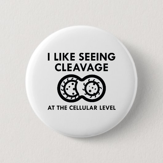 私は劈開を見るのが好きだ 缶バッジ (正面)