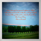 私は力を得る、勇気と… ポスター (正面)