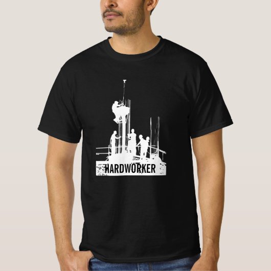 私は努力家です Tシャツ (正面)