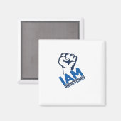 私は労働組合の強い – 労働日 マグネット (正面/裏面)