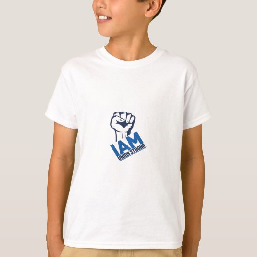 私は労働組合の強い – 労働日 Tシャツ (正面)