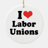 私は労働組合- .PNG --を愛します セラミックオーナメント (裏面)