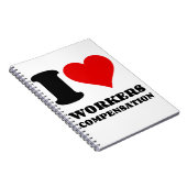 私は労働者の補償が大好き ノートブック (右側)