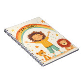 私は勇敢だ - 子供の肯定 ノートブック (右側)