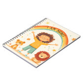 私は勇敢だ - 子供の肯定 ノートブック (左側)