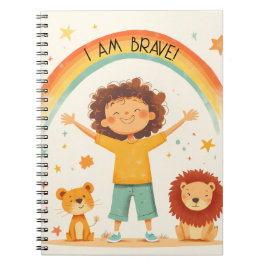私は勇敢だ - 子供の肯定 ノートブック