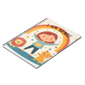 私は勇敢だ - 子供の肯定 ノートブック (左側)